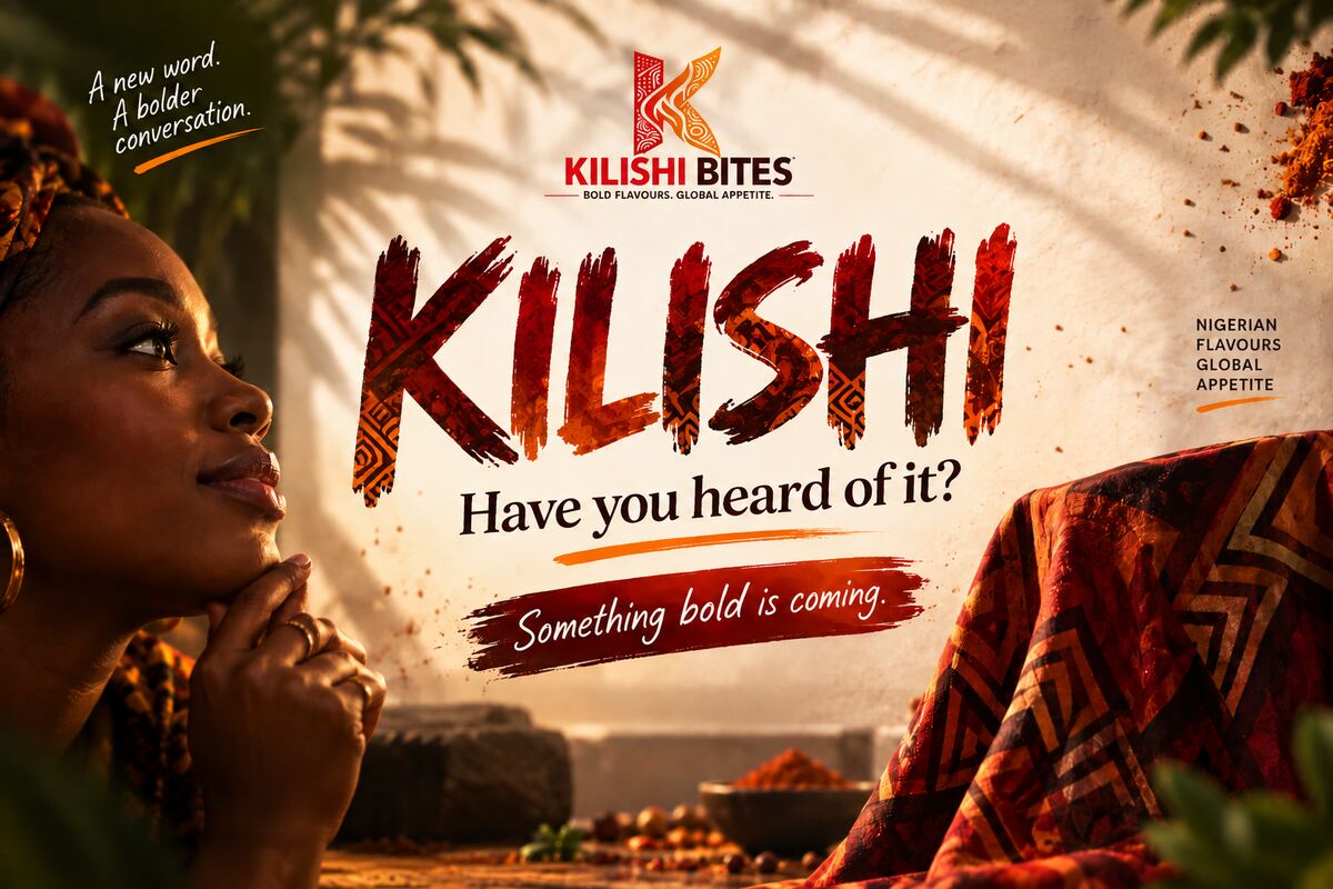 Teaser key visual: the word KILISHI set large in red, with the line “Have you heard of it?” and a smaller line reading “Something bold is coming”.